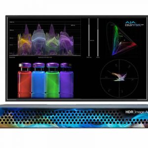 AJA HDR-IMGYZR-12G 1RU 12G-SDI HDR Image Analyzer for Real Time HDR Analysis with Waveform/Histogram & Vectorscope