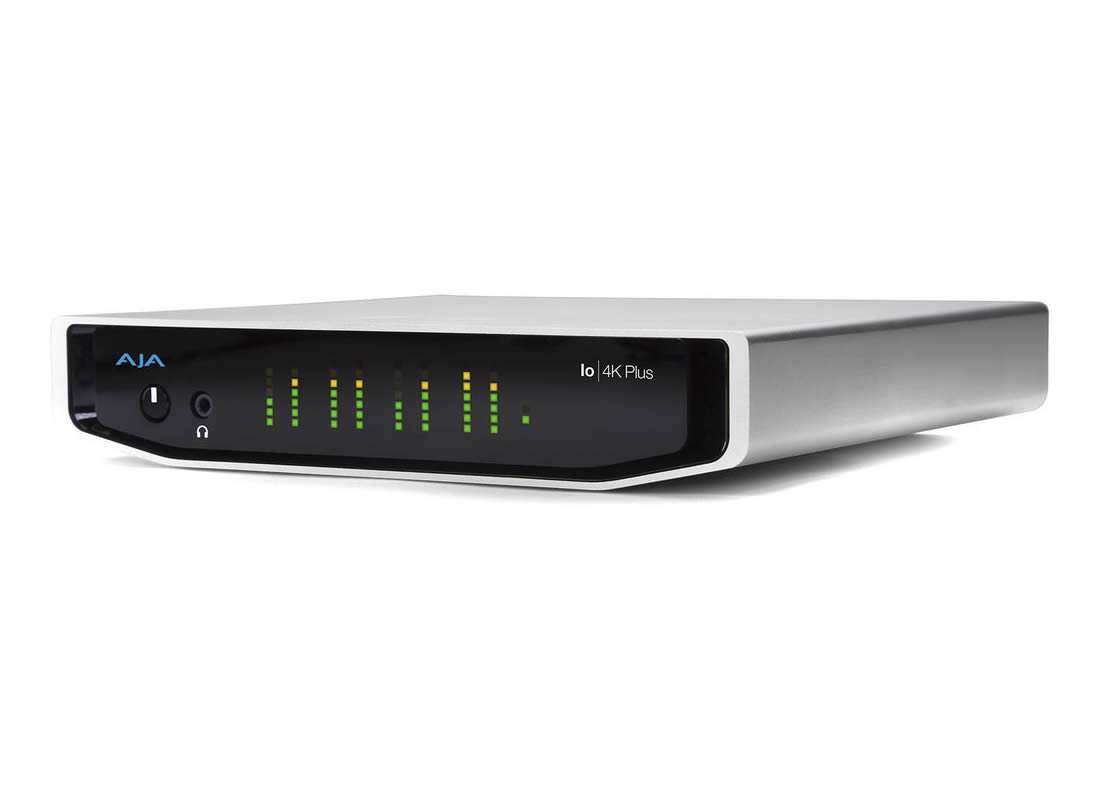 AJA IO-4K-PLUS-R0 Professional Video I/O for Thunderbolt 3