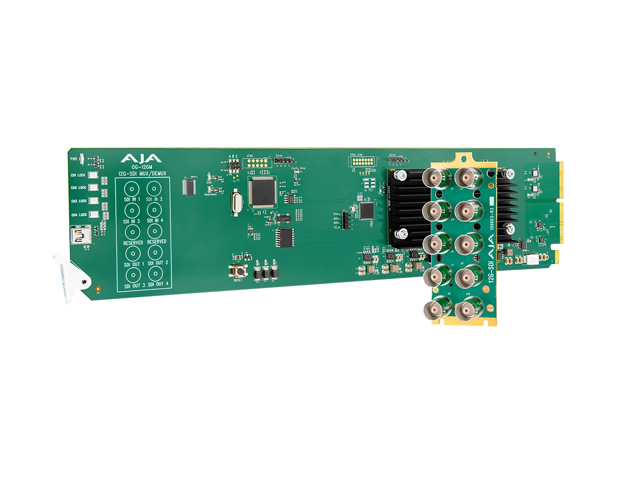 AJA OG-12GM 12G-SDI to/from SDI Muxer/DeMuxer