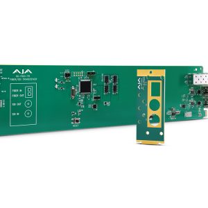 AJA OG-FIDO-TR-MM openGear 1-Channel 3G-SDI/LC Multi-Mode LC Fiber Transceiver with DashBoard Support