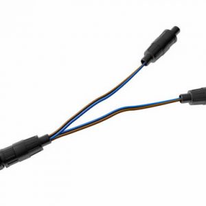 AJA DRM2-YC12-R0 Optional Y-Cable Powers Two AJA Mini-Converters via 1 Standard DRM2 Power Cable - 12 pack