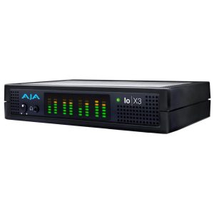 AJA IO-X3-R0 2K/HD/SD 3G-SDI / HDMI Video I/O Thunderbolt 3 / HDR / 4x SDI