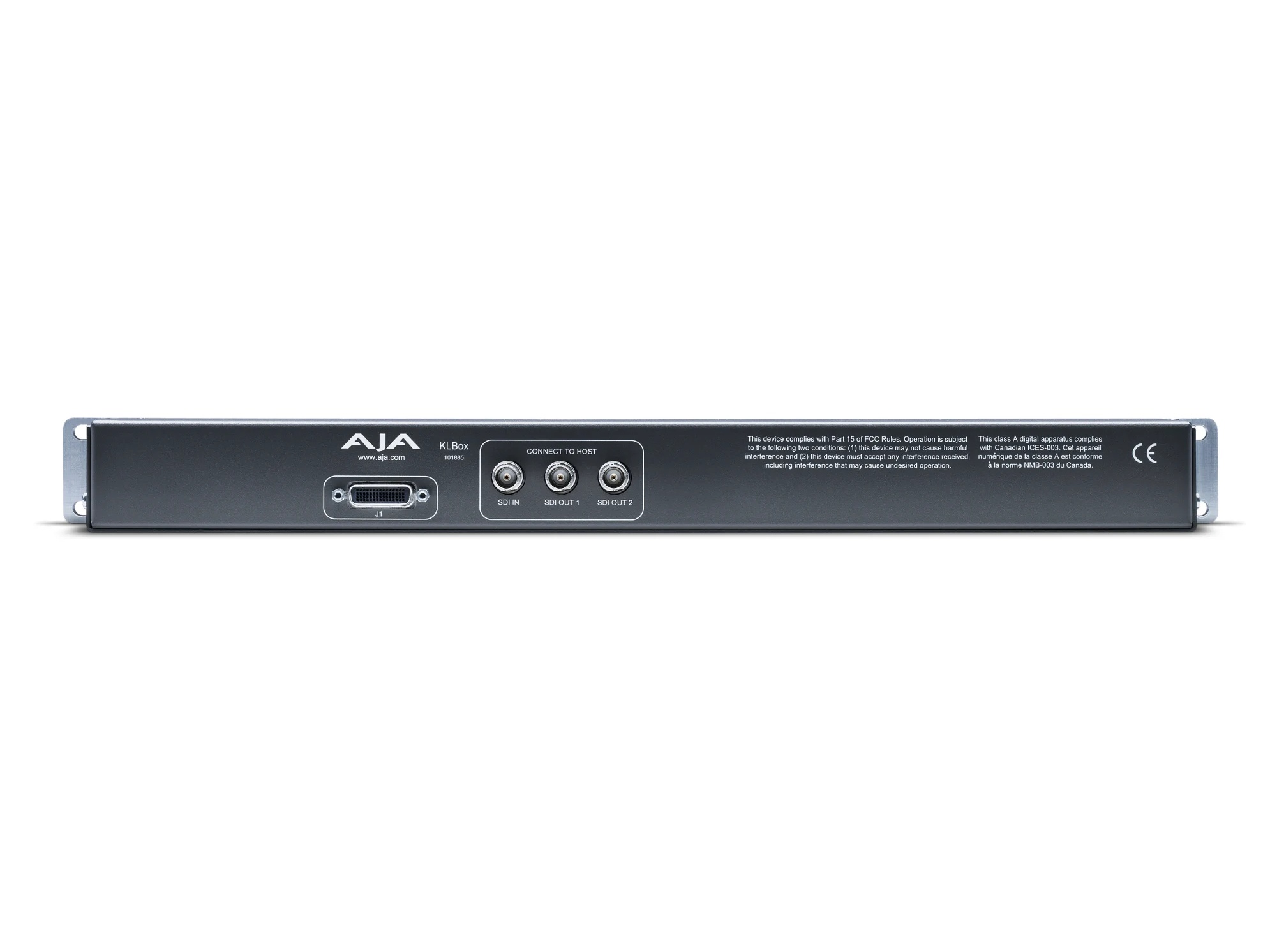 AJA KL-BOX-LH-R0 Kona-LH Kona-LHe Kona-LSe Breakout Box - SD-SDI/HD-SDI Analog I/O AES SRC - Image 2