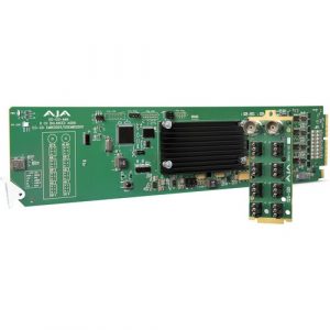 AJA OG-12G-AMA-R0 12G-SDI Analog Audio Embedder / Disembedder 8-Channel Balanced I/O 4K