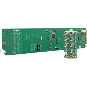 AJA OG-C10DA-R0 1x9 Analog Distribution Amplifier / NTSC PAL / Tri-Level Sync / Loop-Out / Adjustable Gain