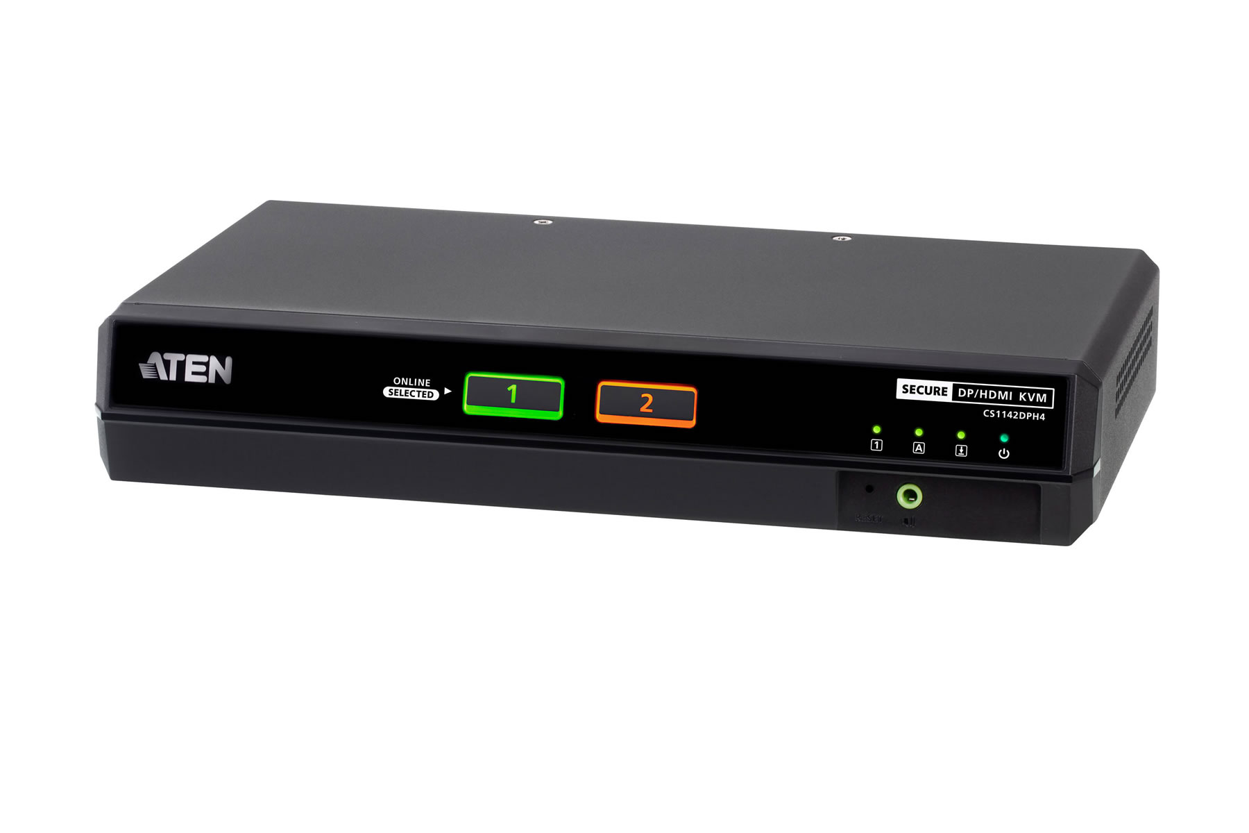 Aten CS1142DPH4 2-Port USB 5K DisplayPort/HDMI Dual Display Universal Secure KVM Switch