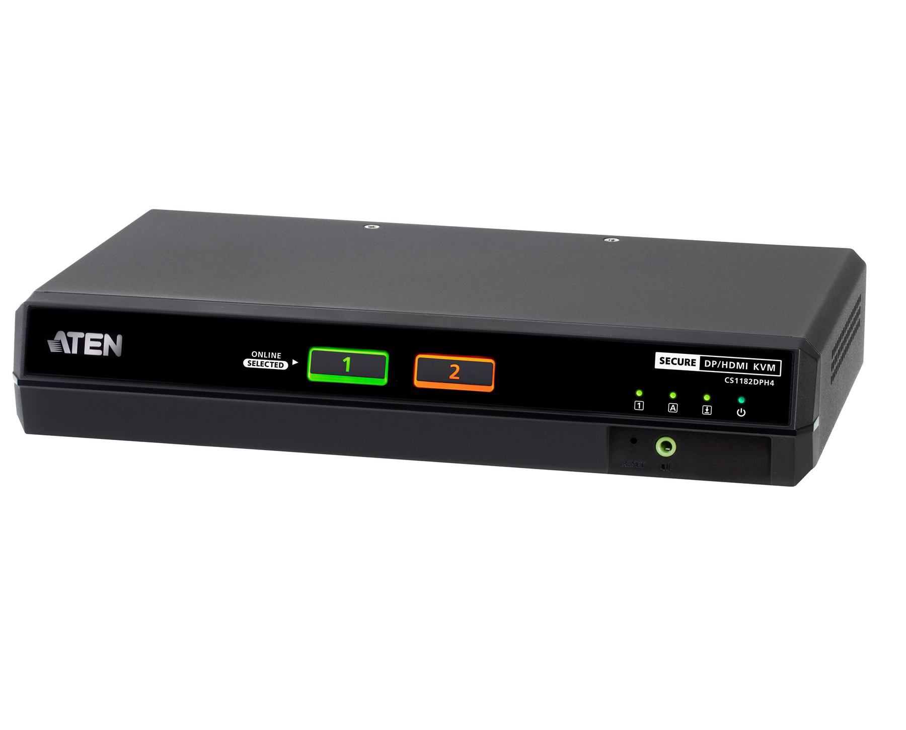 Aten CS1182DPH4 2-Port USB 5K DisplayPort/HDMI Universal Secure KVM Switch