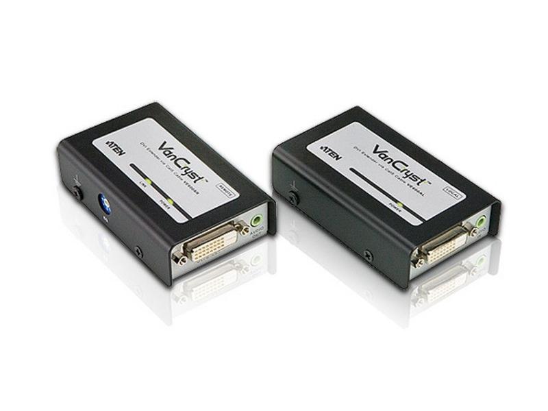 Aten VE600A Cat5 DVI Extender with Audio - Image 2