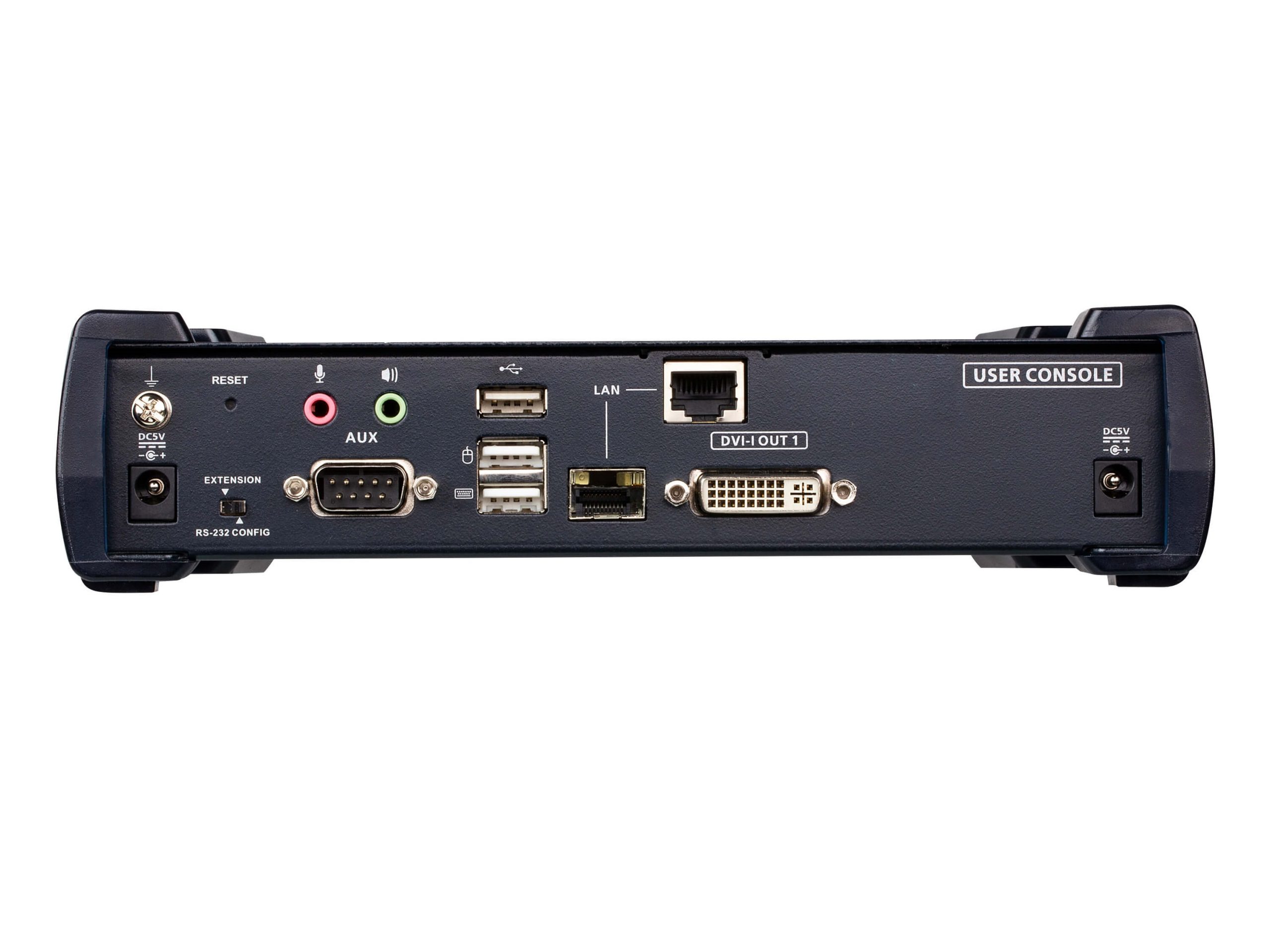 Aten KE6900AR DVI-I Single Display KVM over IP Receiver - Image 3