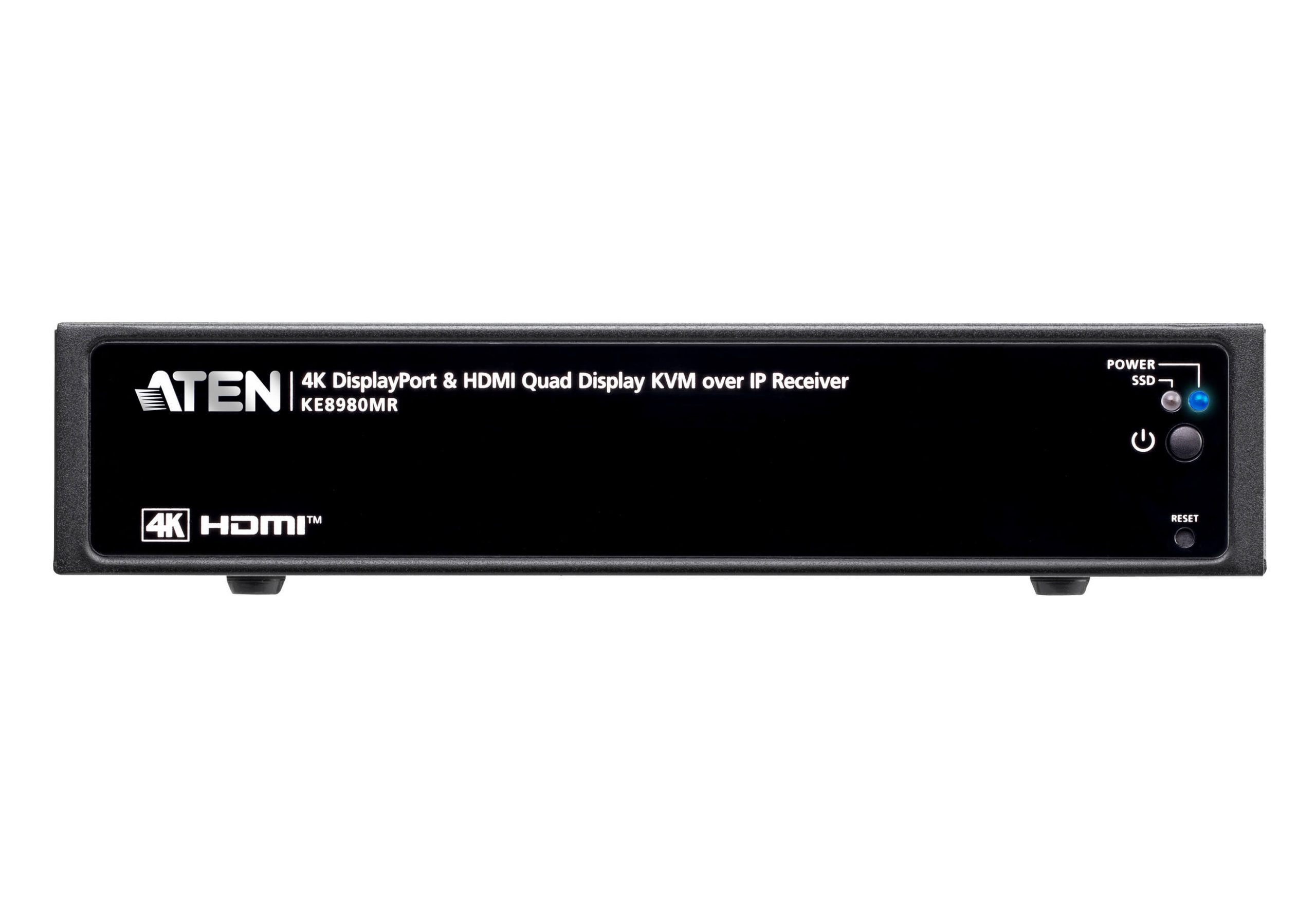 Aten KE8980MR 4K Quad-Display KVM over IP Multi-View Receiver