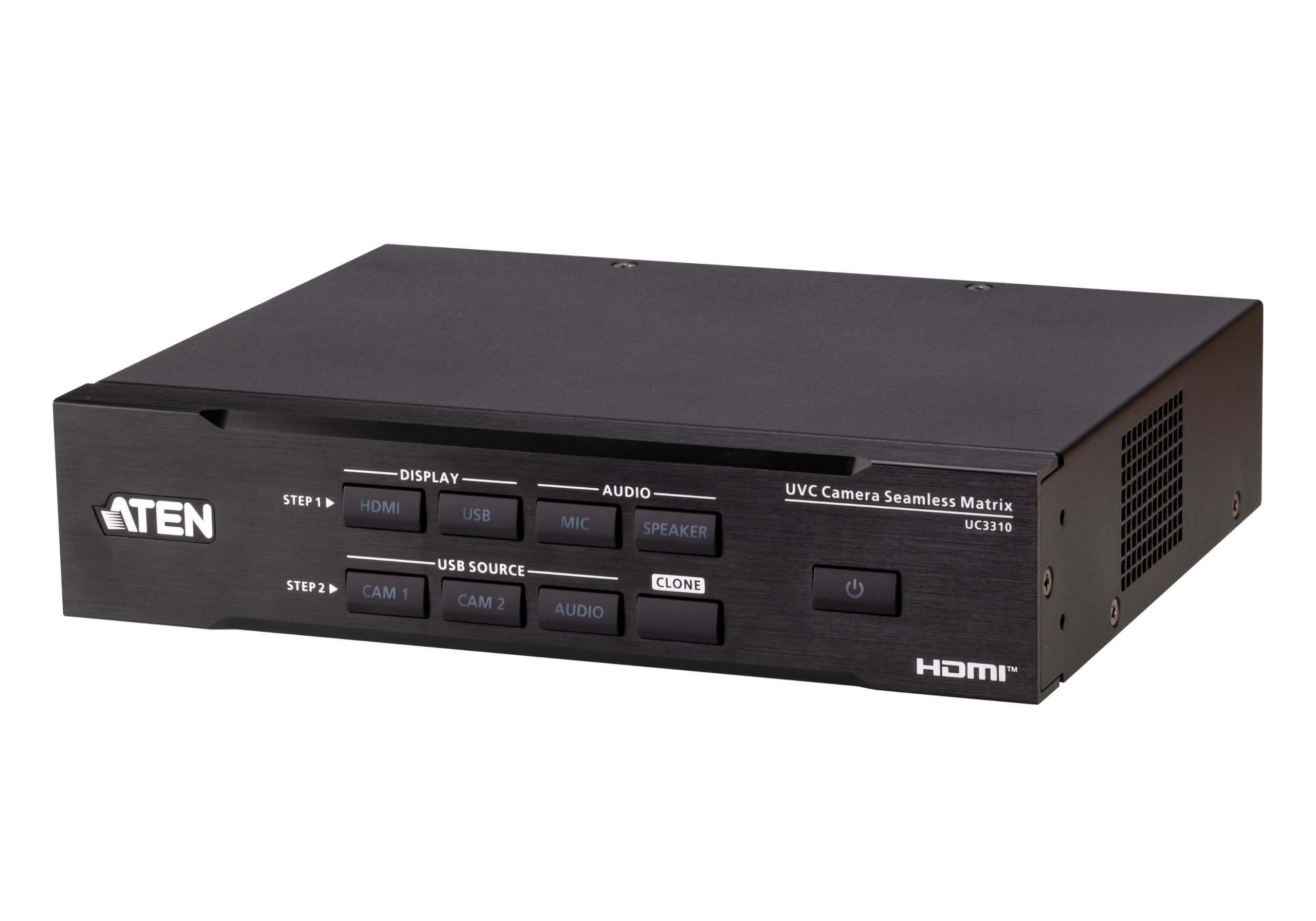 Aten UC3310 Dual 4K USB Camera to HDMI Seamless Matrix / 1080p30 UVC Streaming
