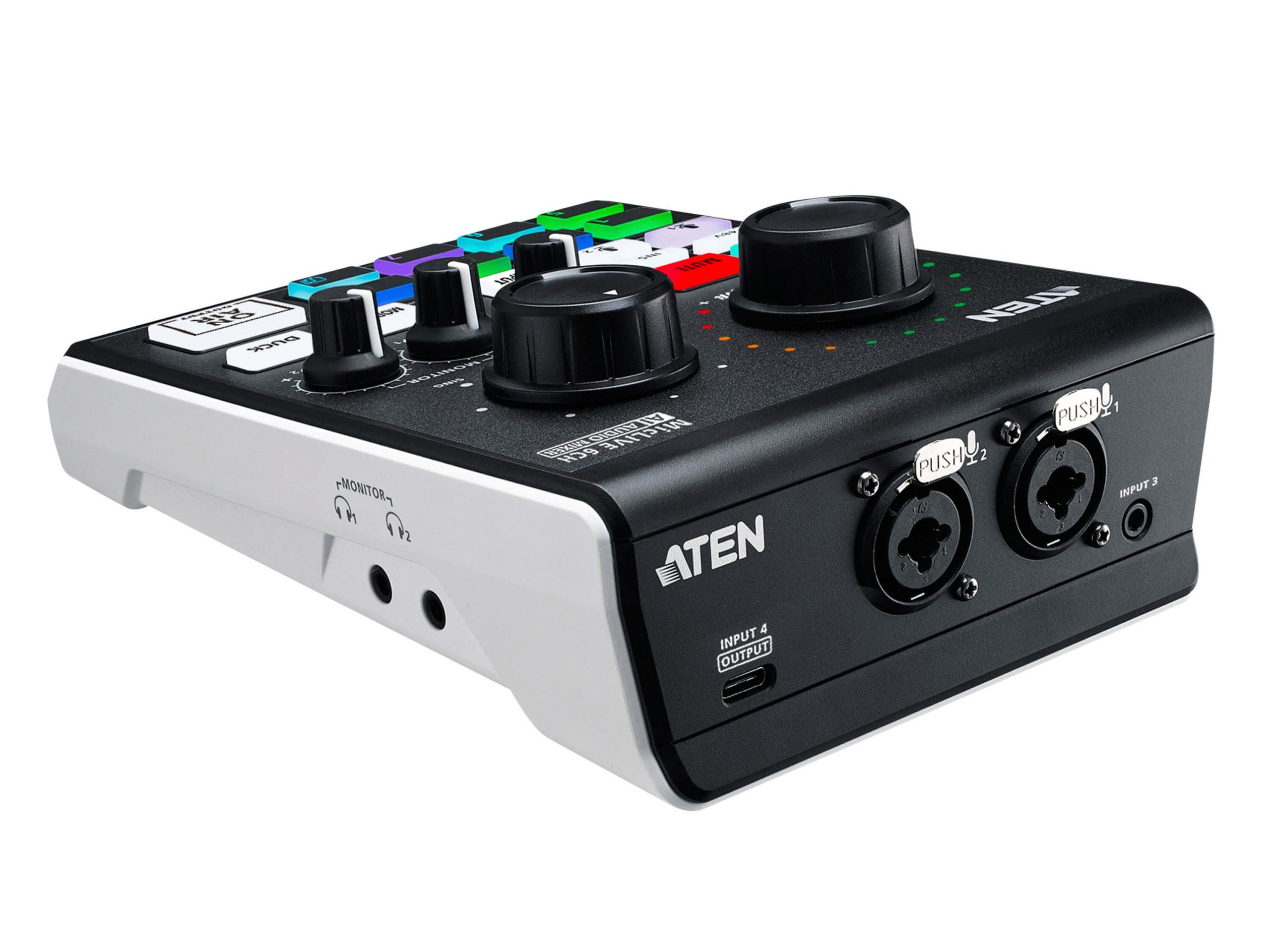 Aten UC8000 MicLIVE 6-Channel Podcast AI Audio Mixer - Image 3
