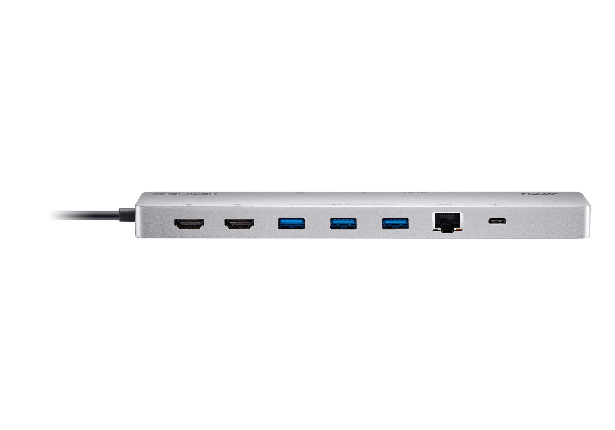 Aten UH3240 11-in-1 USB-C Multiport Dock with Power Pass-Through - Image 2