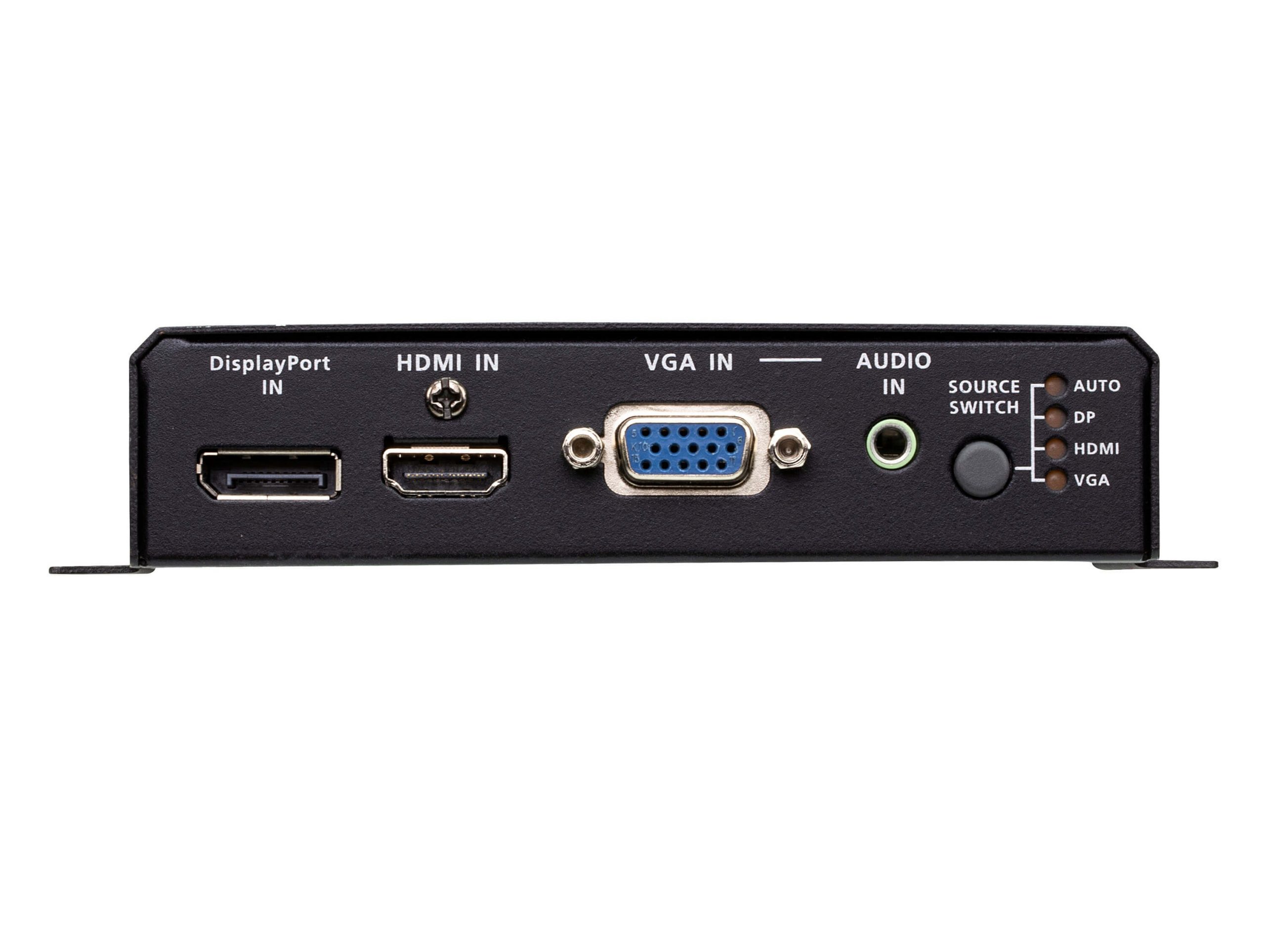 Aten VE3912T DisplayPort/HDMI/VGA Switch with HDBaseT Transmitter (PoH PD) - Image 2
