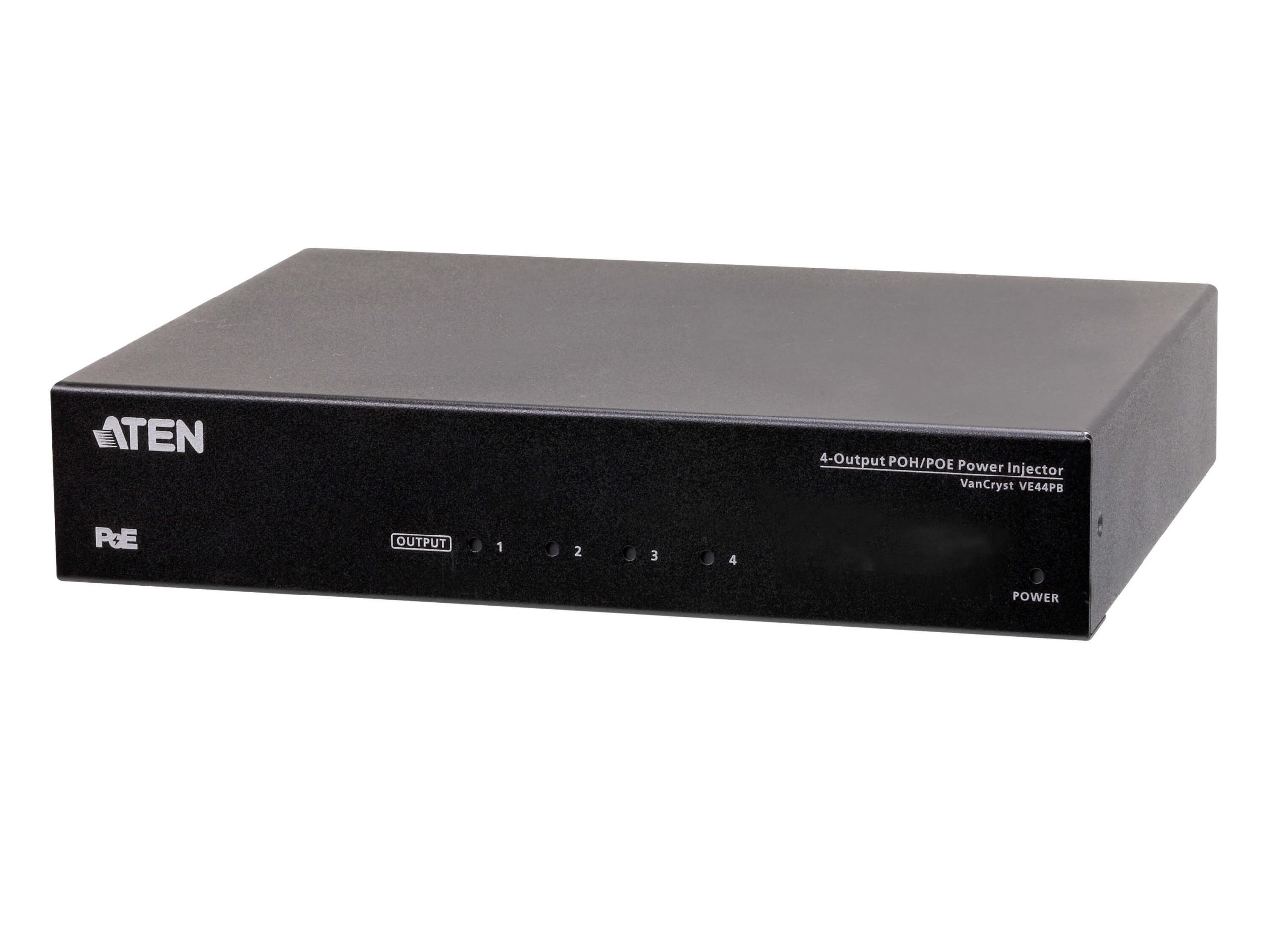 Aten VE44PB 4-Output PoH/PoE Power Injector