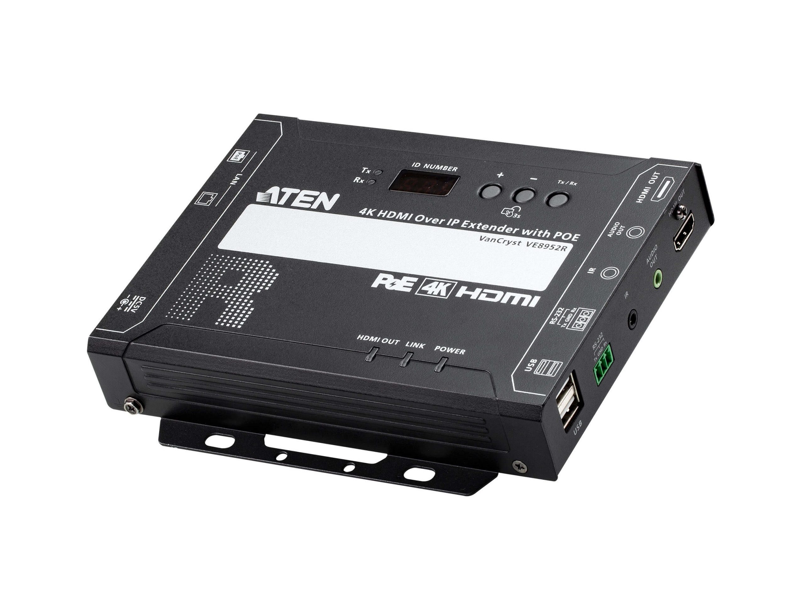Aten VE8952R 4K HDMI over IP Receiver with PoE