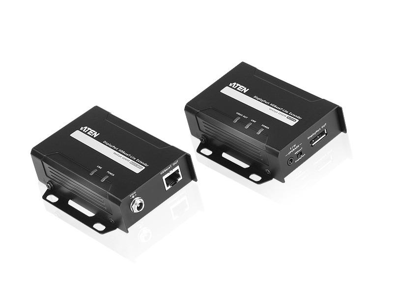 Aten VE901 HDBaseT-Lite DisplayPort Extender Kit / 4K@30Hz / 1080p@60 70m Cat6a