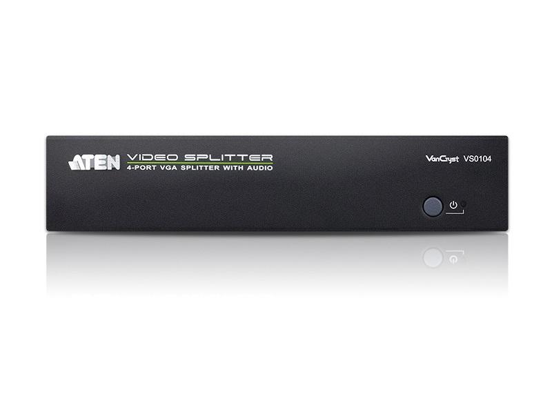 Aten VS0104 4-Port VGA/Audio Splitter (450MHz) - Image 2