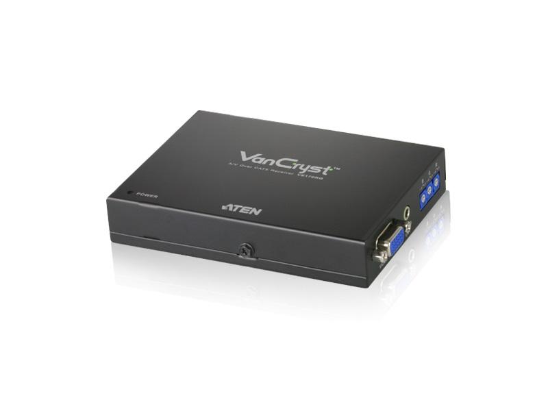 Aten VE170RQ VGA/Audio Cat 5 Extender (Receiver) with Deskew (1280 x 1024 300m)