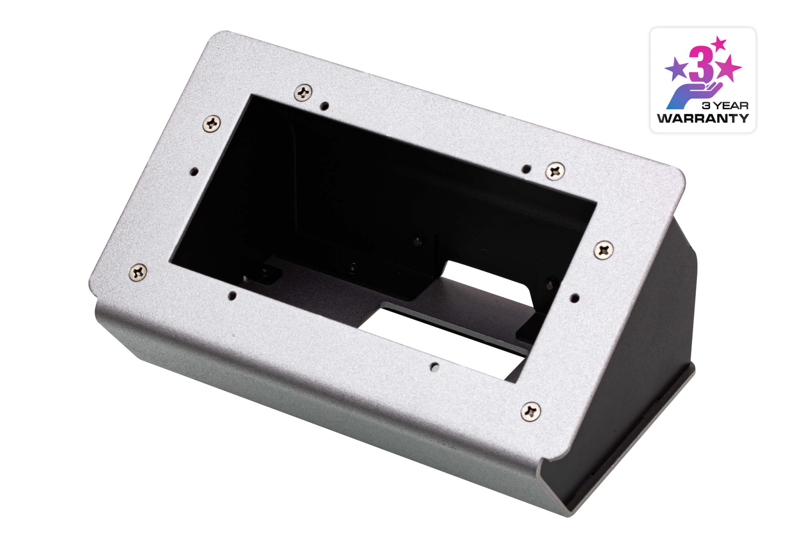 Aten VK102 2-Gang EU Tabletop Kit / Tilting Mount / Rear / Bottom Cable Routing