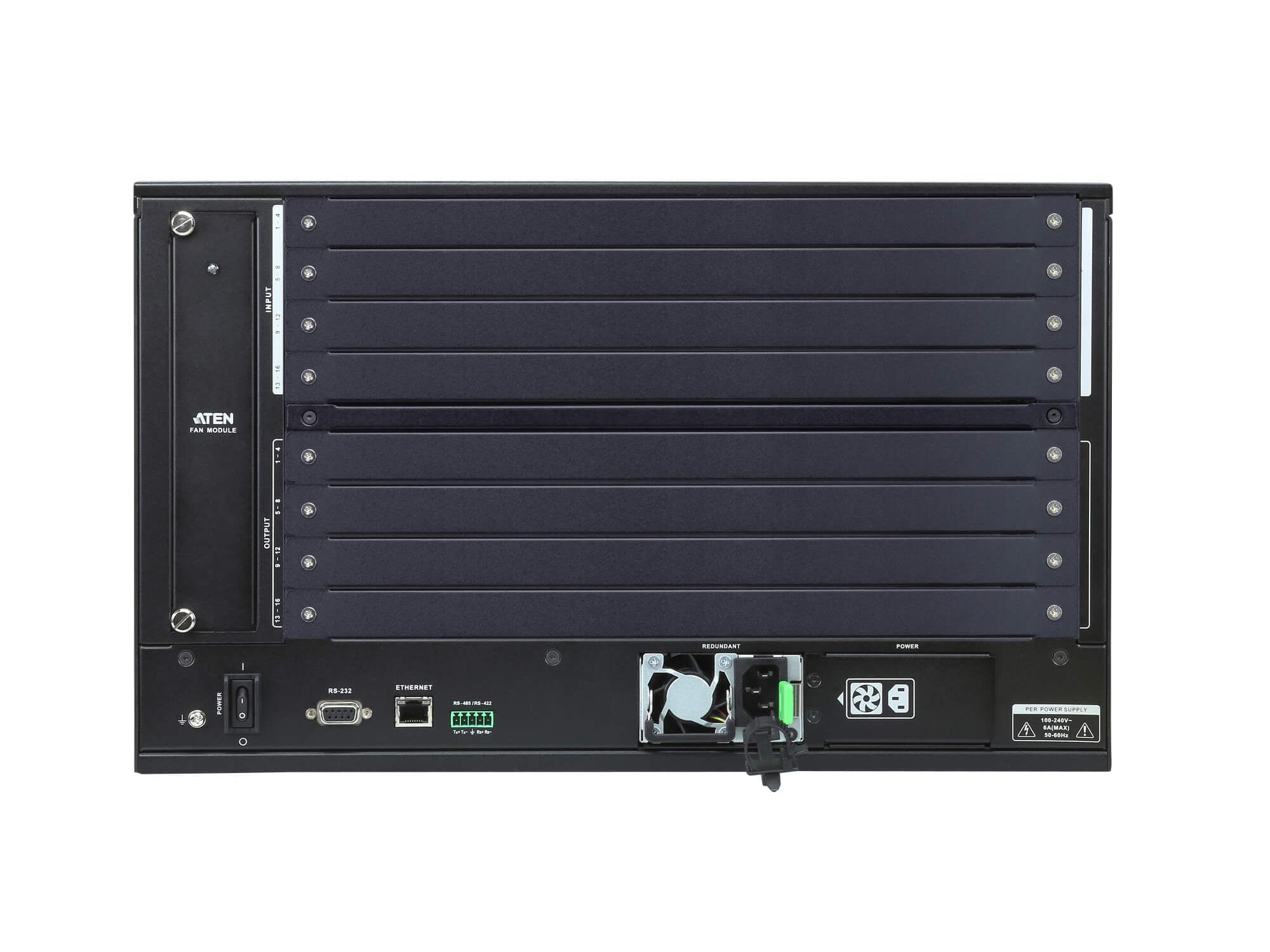 Aten VM1600A 16x16 Modular Digital Matrix Chassis - Image 4