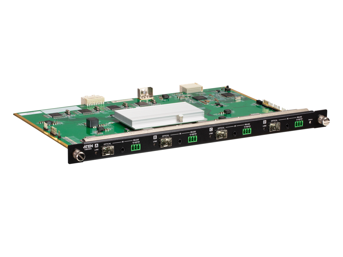 Aten VM8584K1 4-Port 10G Optical Output Board / 4K@60Hz(4:2:0) / 300m MM Fiber / SFP+