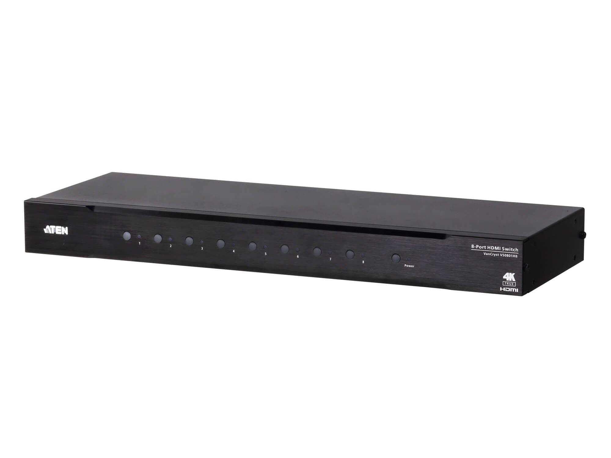 Aten VS0801HB 8-Port True 4K 18 Gbps 3D/Deep Color up to 12-bit HDMI Switch