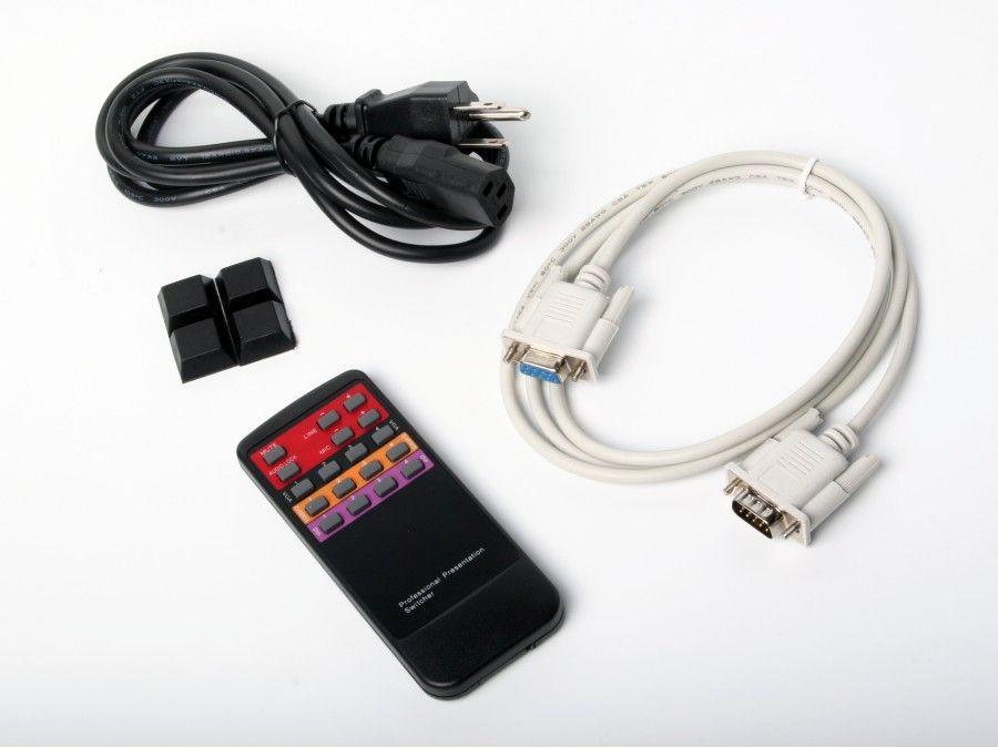 Atlona AT-DRC444-b HDMI/DVI/Audio Multi-Input Presentation Switcher - Image 2