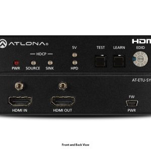 Atlona AT-ETU-SYNC EDID Emulator / 4K HDR 60Hz 4:4:4 / HDCP 2.2 / 18 Gbps / USB Powered