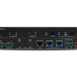 Atlona AT-HDR-CAT-2 HDBaseT 2-Output 4K/60 4:4:4 HDR Distribution Amplifier / HDMI Pass-Through / 130 ft