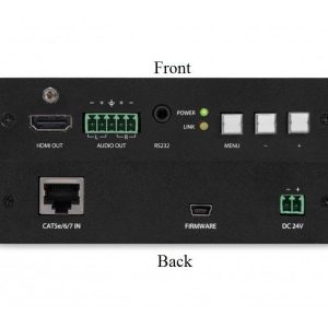 Atlona AT-HDVS-RX HDBaseT HDMI Receiver / Scaler / Audio De-embed / RS232 / PoCc / 1080p/1920x1200