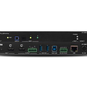 Atlona AT-OME-MH21-CP USB-C / HDMI 2x1 Switcher 4K60 4:4:4 HDR / HDMI Out / USB Hub / 60W Charging