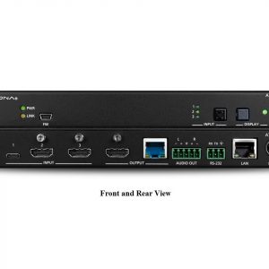 Atlona AT-OME-ST31A HDBaseT 3x1 switcher / HDMI / USB-C / 4K UHD 60Hz / PoE / Audio de-embed