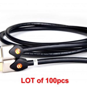 Atlona AT-PRO-LCS20_L100 20ft High Speed HDMI 1080P 4K 3D UHD Cable for UHDTV BLURAY PS4 XBOX ONE  LOT of 100pcs