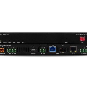 Atlona AT-PRO5-101-SC-RX 4K/60 4:4:4 HDR SDVoE Receiver / Scaler / Copper or Fiber / PoE