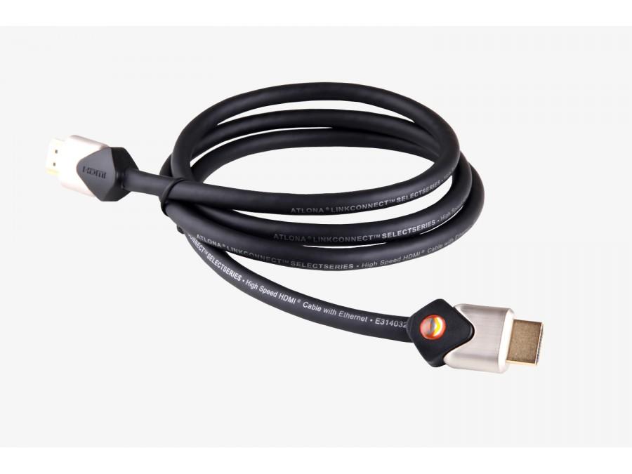 Atlona AT-LCS-8 8ft 1080P 4K HDR High Speed HDMI 18Gbps Cable with Ethernet for PS4 XBOX One