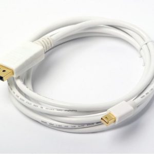 Atlona AT13021-2 6 ft DisplayPort Male to Mini DisplayPort Male Locking Cable 2m Gold Plated