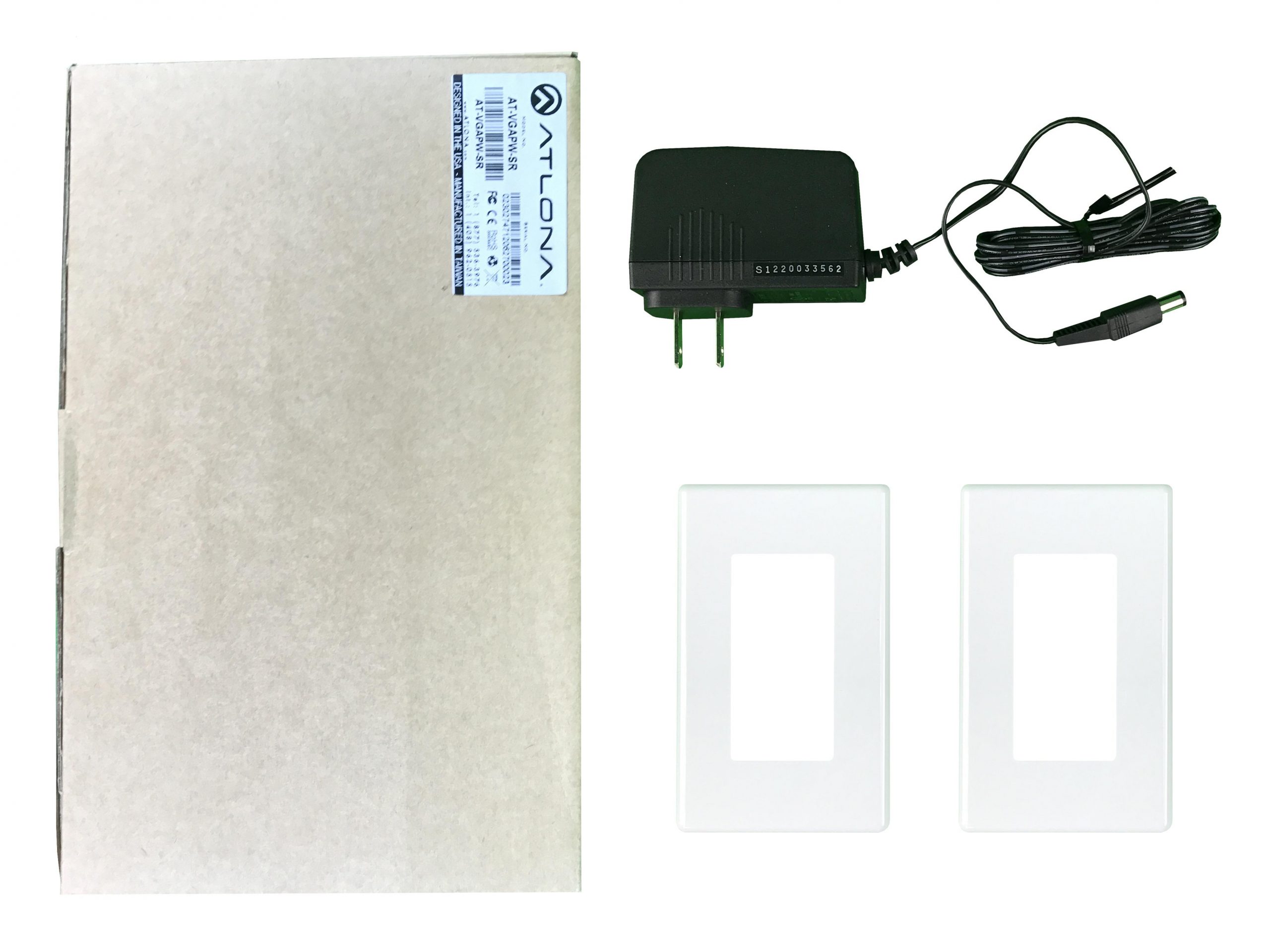 Atlona AT-VGAPW-SR VGA Video and Audio Wall Plate UTP/CAT5 Extender (Transmitter/Receiver) Set - Image 3