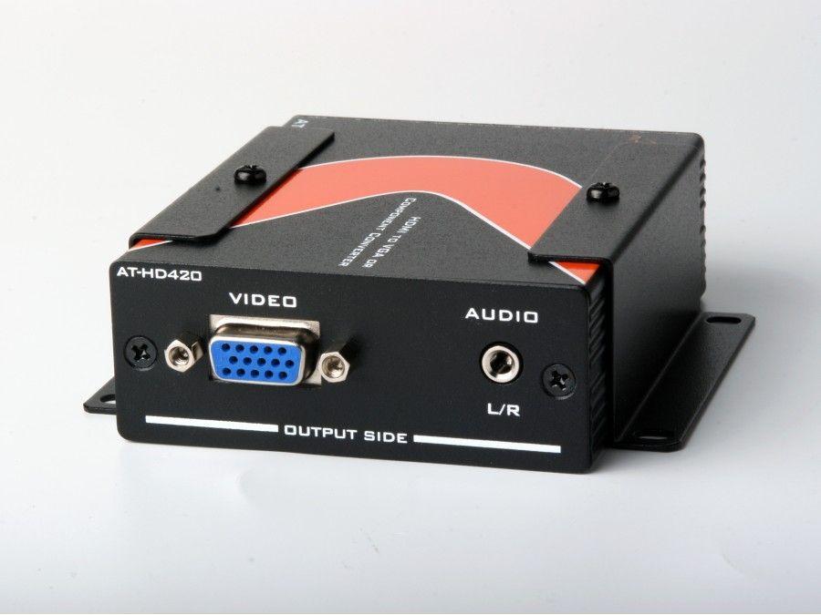 Atlona AT-HD420-b HDMI to VGA/Component + Stereo Audio Format Converter