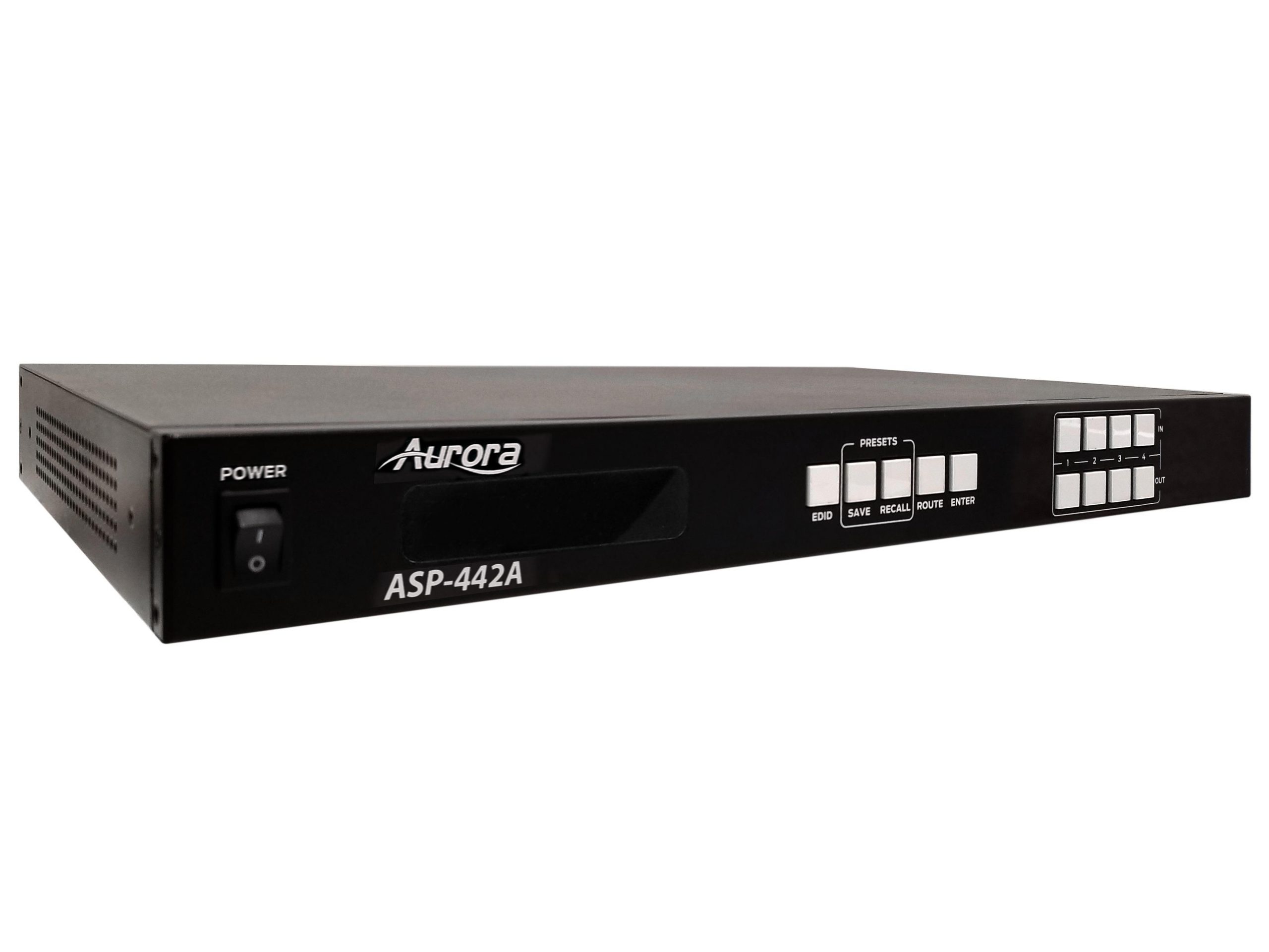 Aurora Multimedia ASP-442A 4×4 HDMI 2.0A Matrix Switcher 4K60Hz UHD