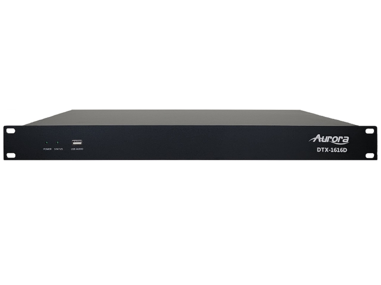 Aurora Multimedia DTX-1616D Medium-density 16×16 Dante DSP with 16×16 analog I/O