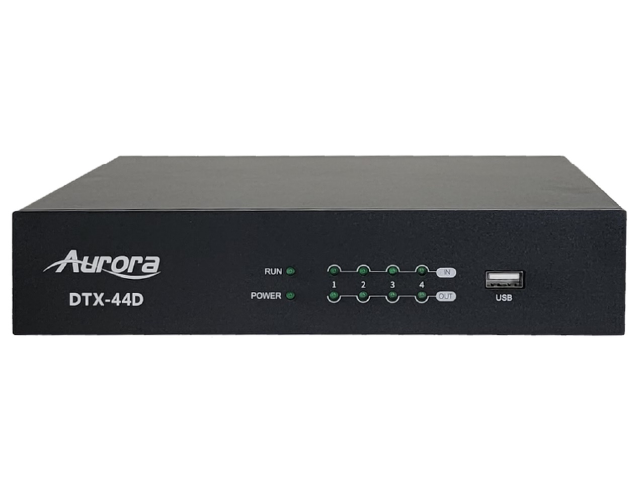 Aurora Multimedia DTX-44D 4×4 Dante audio DSP with 4×4 analog I/O