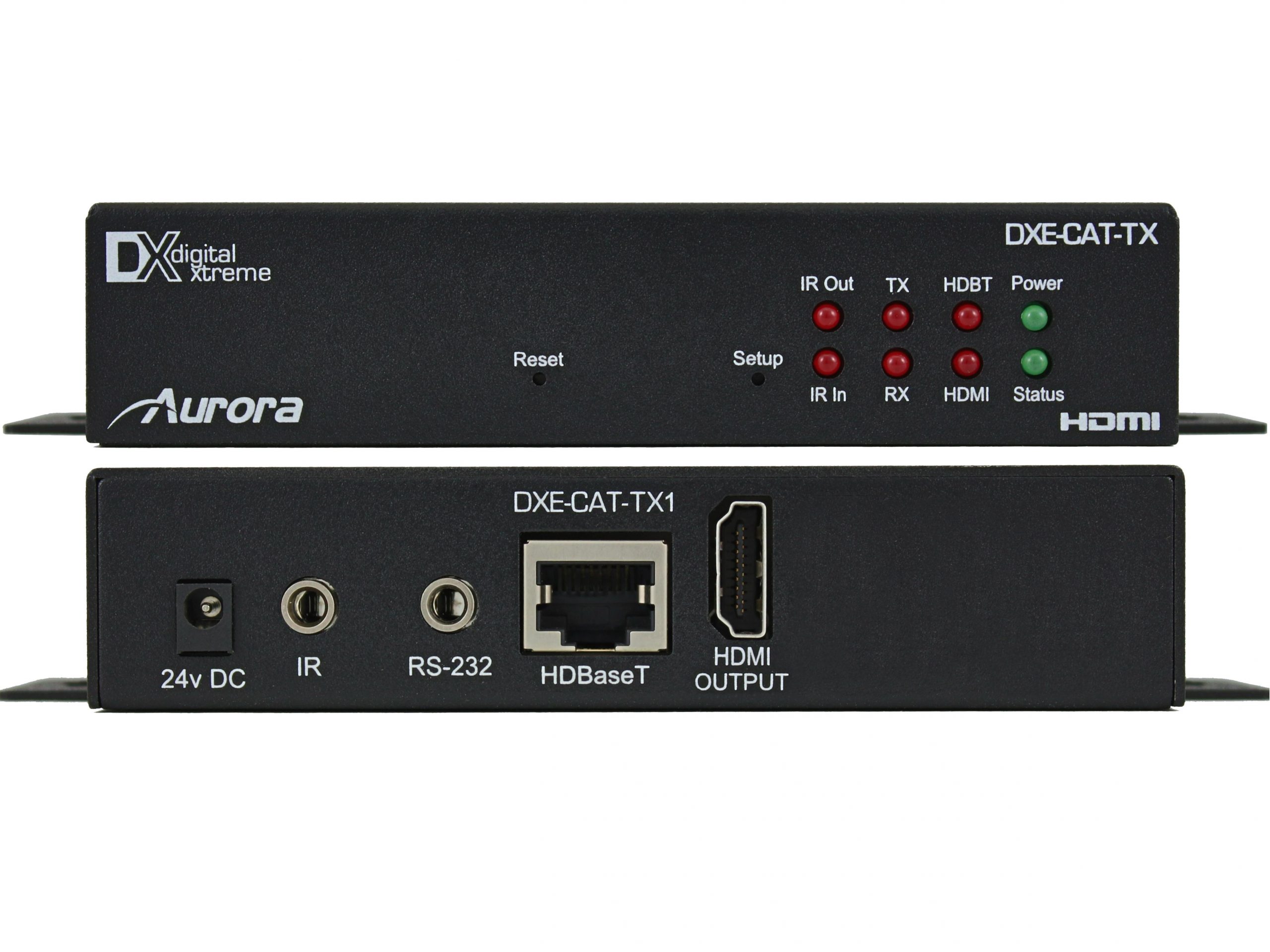 Aurora Multimedia DXE-CAT-TX1-4K 4K UHD HDMI HDBaseT Extender (Transmitter) 230ft