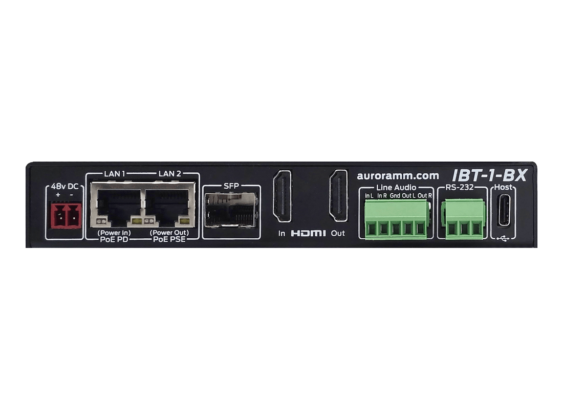 Aurora Multimedia IBT-1-BX IPBaseT® AV Distribution Box Unit - Image 3