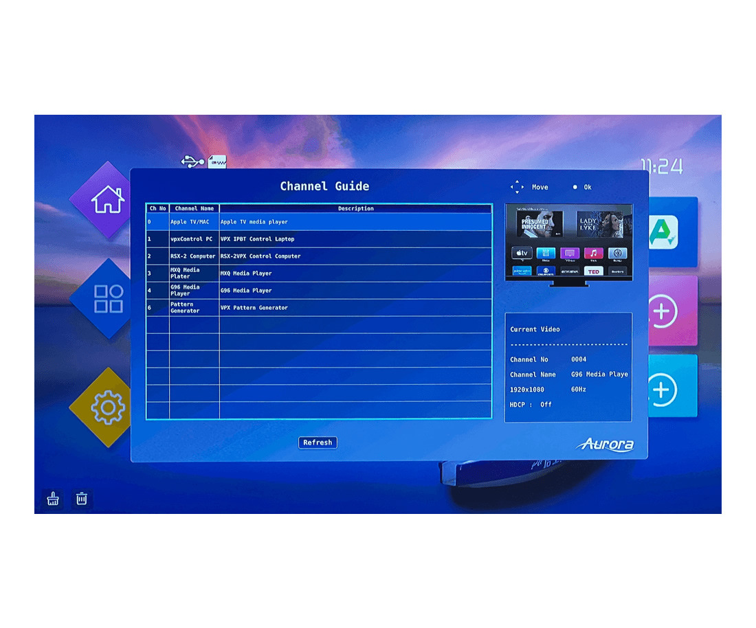 Aurora Multimedia IRC-BT1 RF/IR remote for controlling the VPX Series products - Image 3
