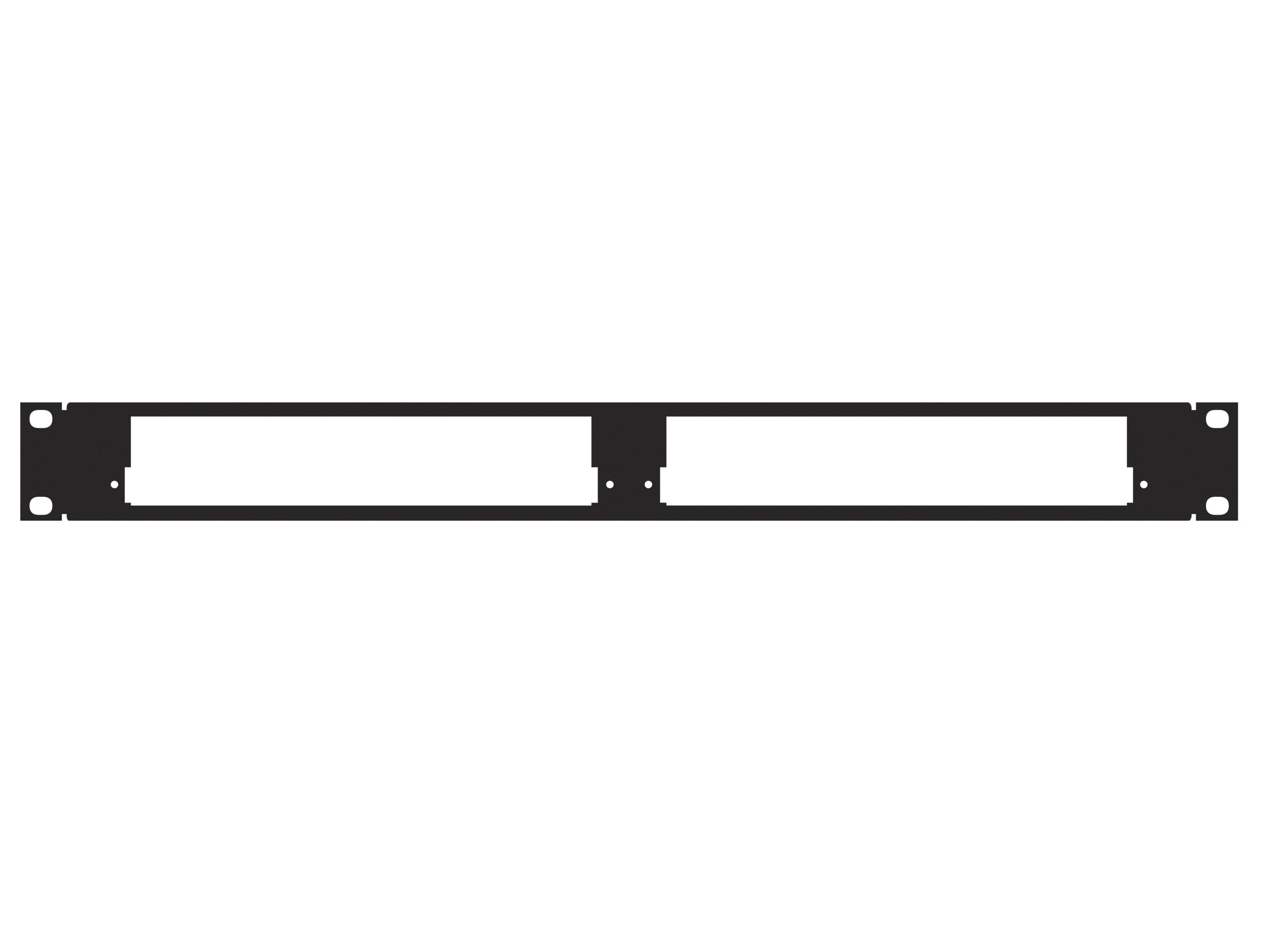 Aurora Multimedia RK2-1-K 1RU Dual Rack Mount Kit for VLX-TC1/IPX-TC3A/HT-TC1 and RXC-3