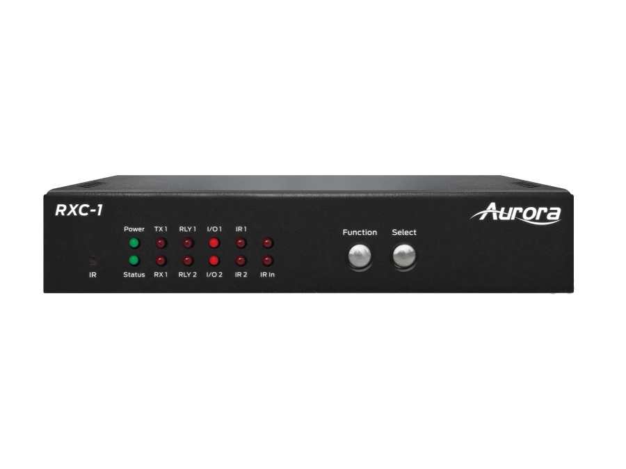 Aurora Multimedia RXC-1-G2 ReAX Control Processor with Serial/Relay/I/O/IR and Ethernet Control Ports