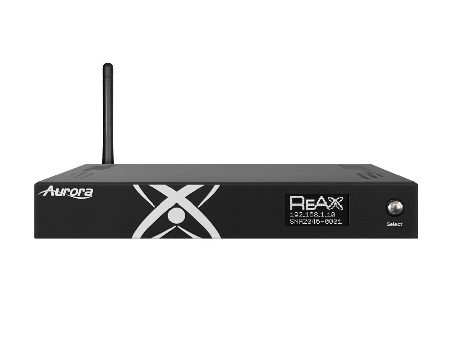 Aurora Multimedia RXM-1 ReAX Control Processor with Ethernet and WiFi/HDMI Out for BYO Touch Monitor or Digital Signage/Media Playback