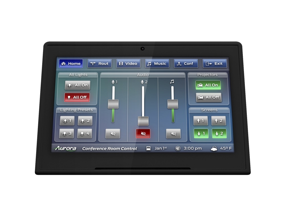 Aurora Multimedia RXT-8D-B ReAX 8 inch Desktop Touch Screen/Controller (Black)