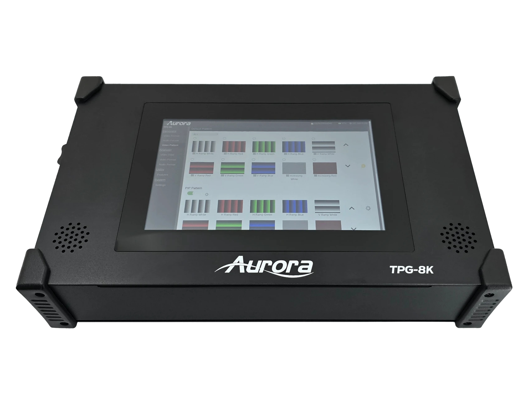 Aurora Multimedia TPG-8K 8K HDMI 2.1 Test Pattern Generator & Analyzer with SDVoE Option and AVoIP Tests